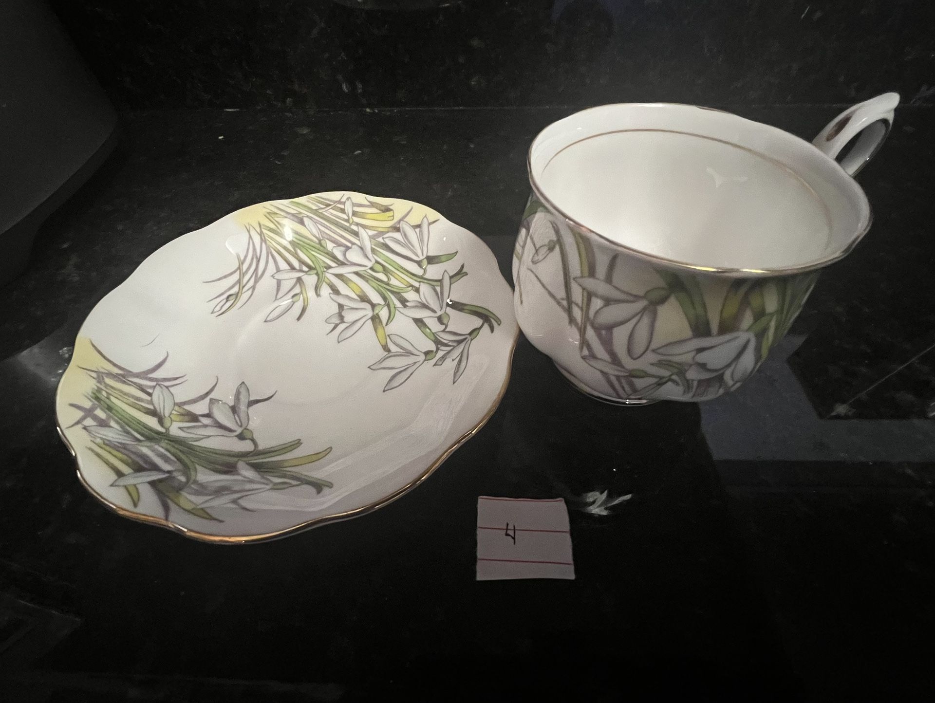 Beautiful Tea Cup and Saucer