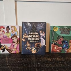 Disney Friends, Princess Star Wars Stories Books