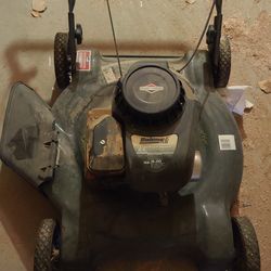 Brings and Stratton law mower works great