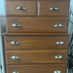 Solid Wood Dresser 