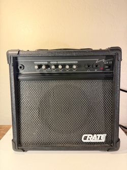 Crate GX-15 Guitar Amp - Vintage USA Practice Amplifier 12W