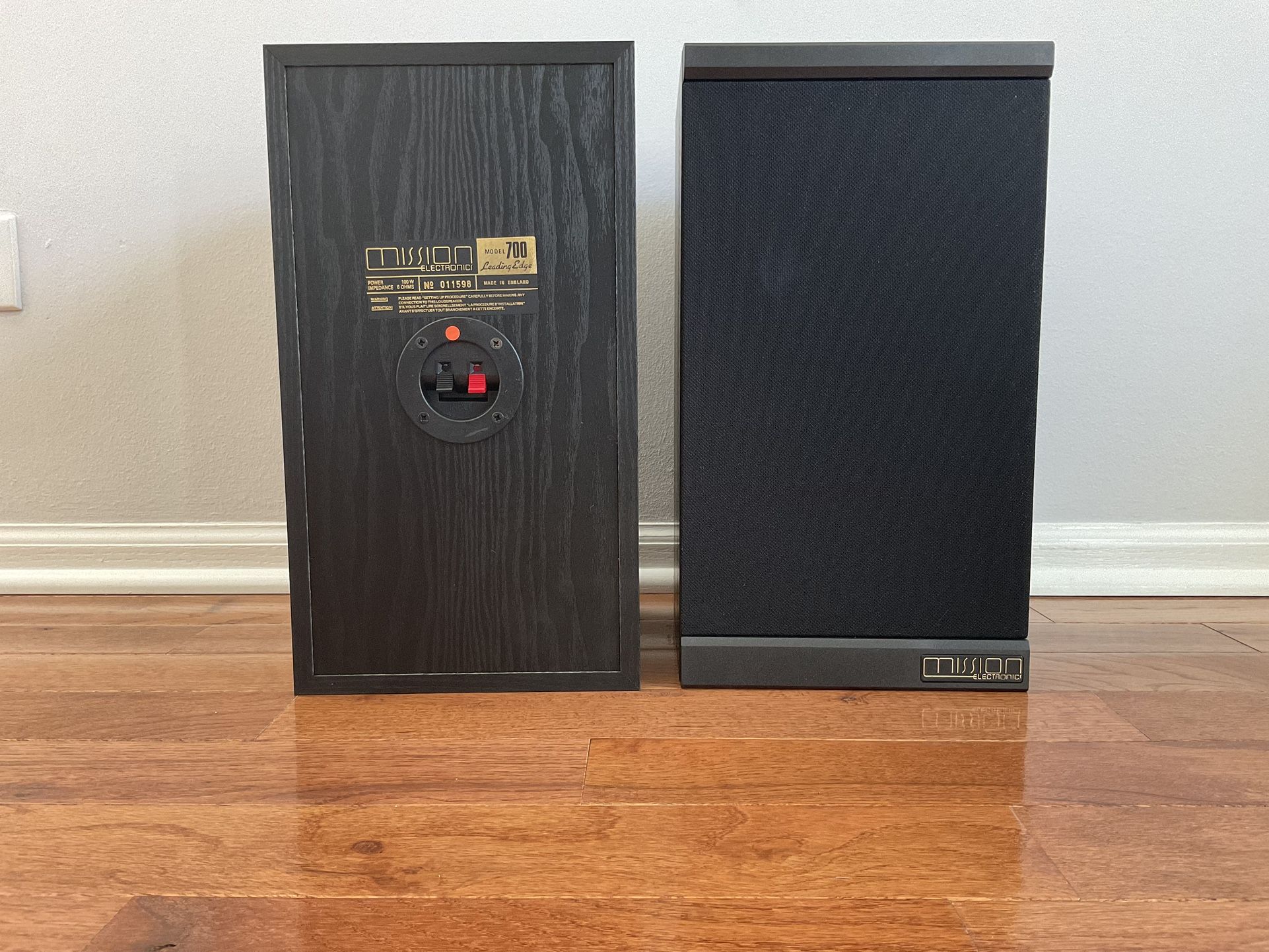 Mission Electronics Book Shelf Speakers