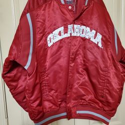 Vintage Oklahoman Sooners Bomber Jacket 