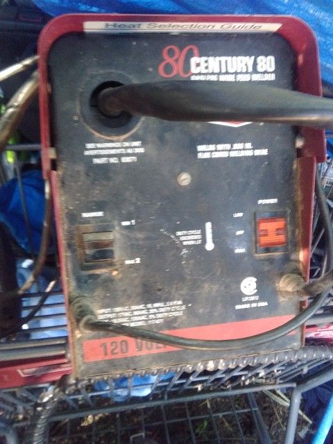 century 80 mig welder self-feed