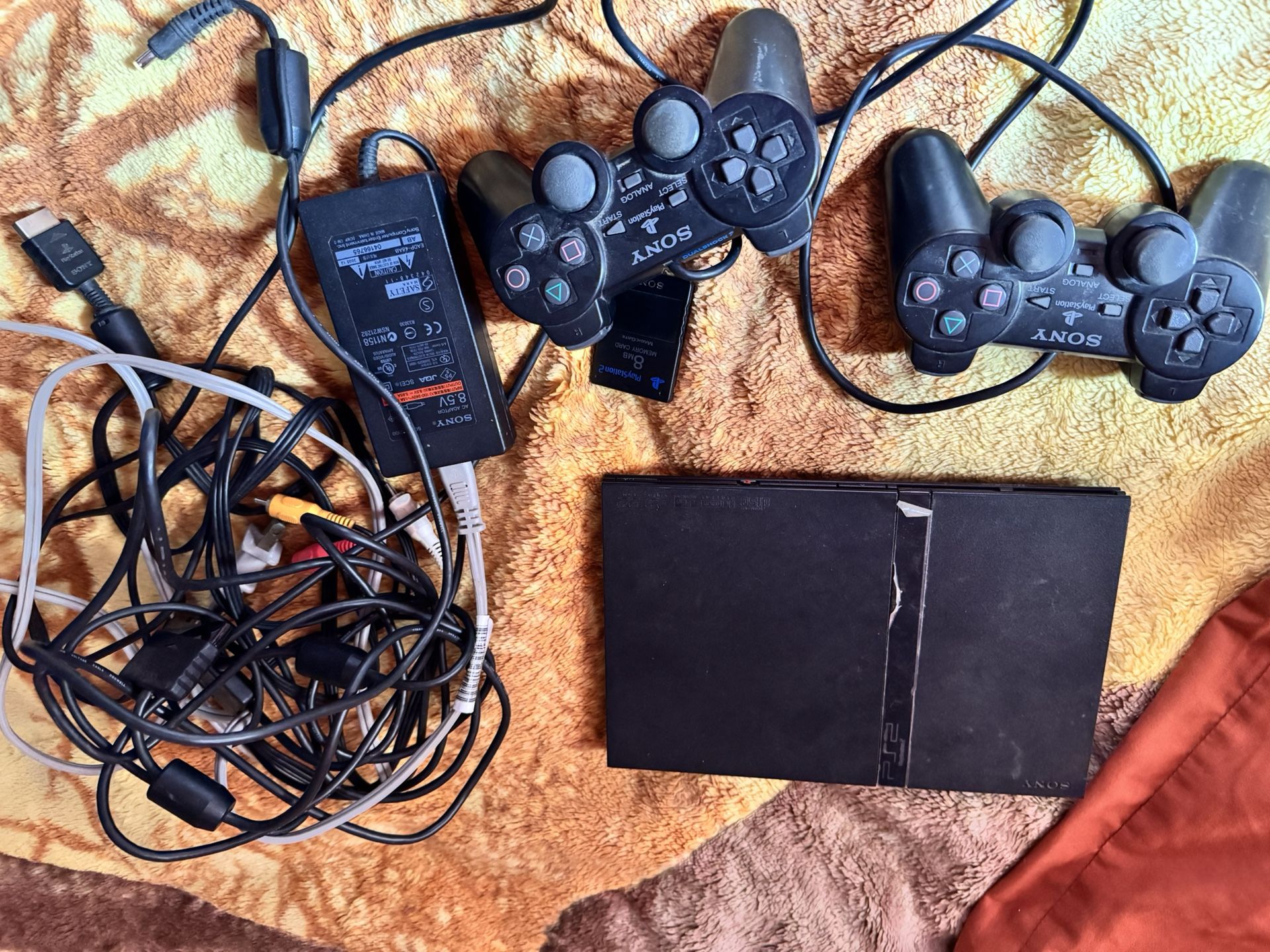 Slim Play Station 2 + 37 Games