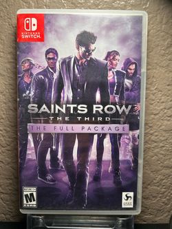 Saints Row The Third Full Package Nintendo Switch