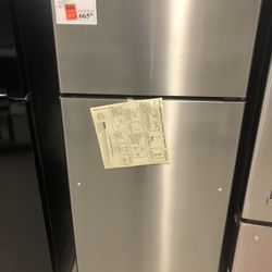 Ge Stainless Refrigerator (warranty Included)