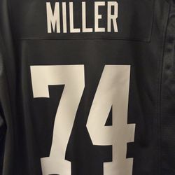Raiders Signed Kolton Miller Jersey 