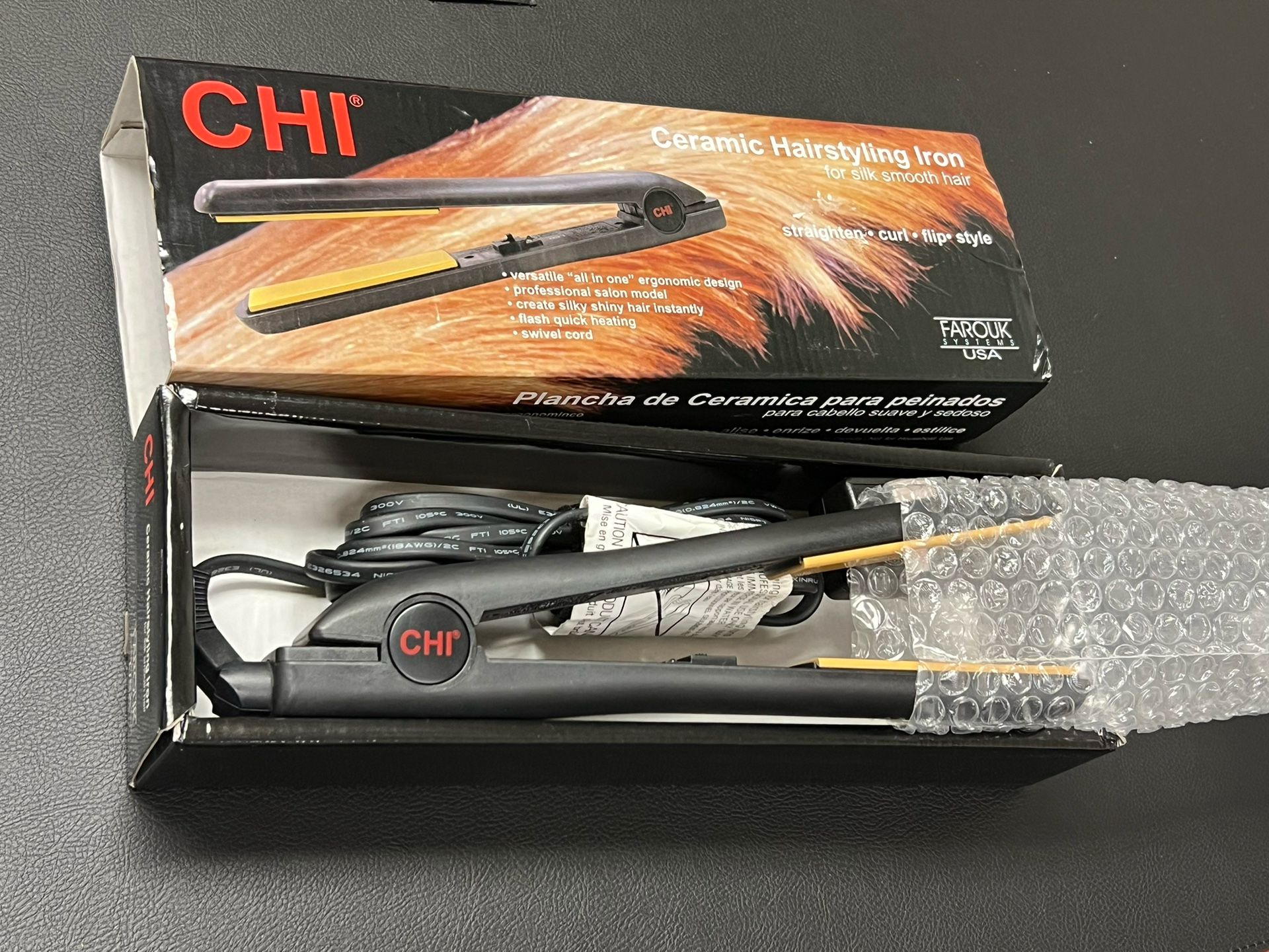 CHI Ceramic Hair Straightener Flat Iron