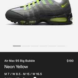 Neon Air Max 95