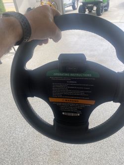 2017 Original Club Car Steering Wheel