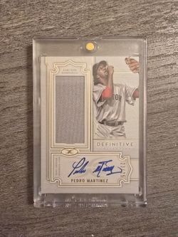 2020 Topps Definitive Pedro Martinez patch auto 23/25