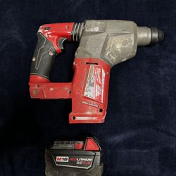 Milwaukee 1” sds plus rotary hammer drill