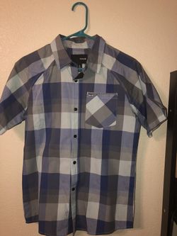 Boys Hurley button up shirt