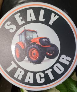 Sealy Tractor Tin