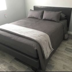 Full Size Bed Frame With Mattress Included