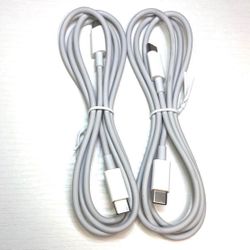 2pcs USB C To C Cable Charger IPhone 15/15 Pro/15 Pro Max , 3 FT  , Chargers 60W 3A Fast Charging Cords Samsung Galaxy S22/21, Note20 Ultra10, MacBook