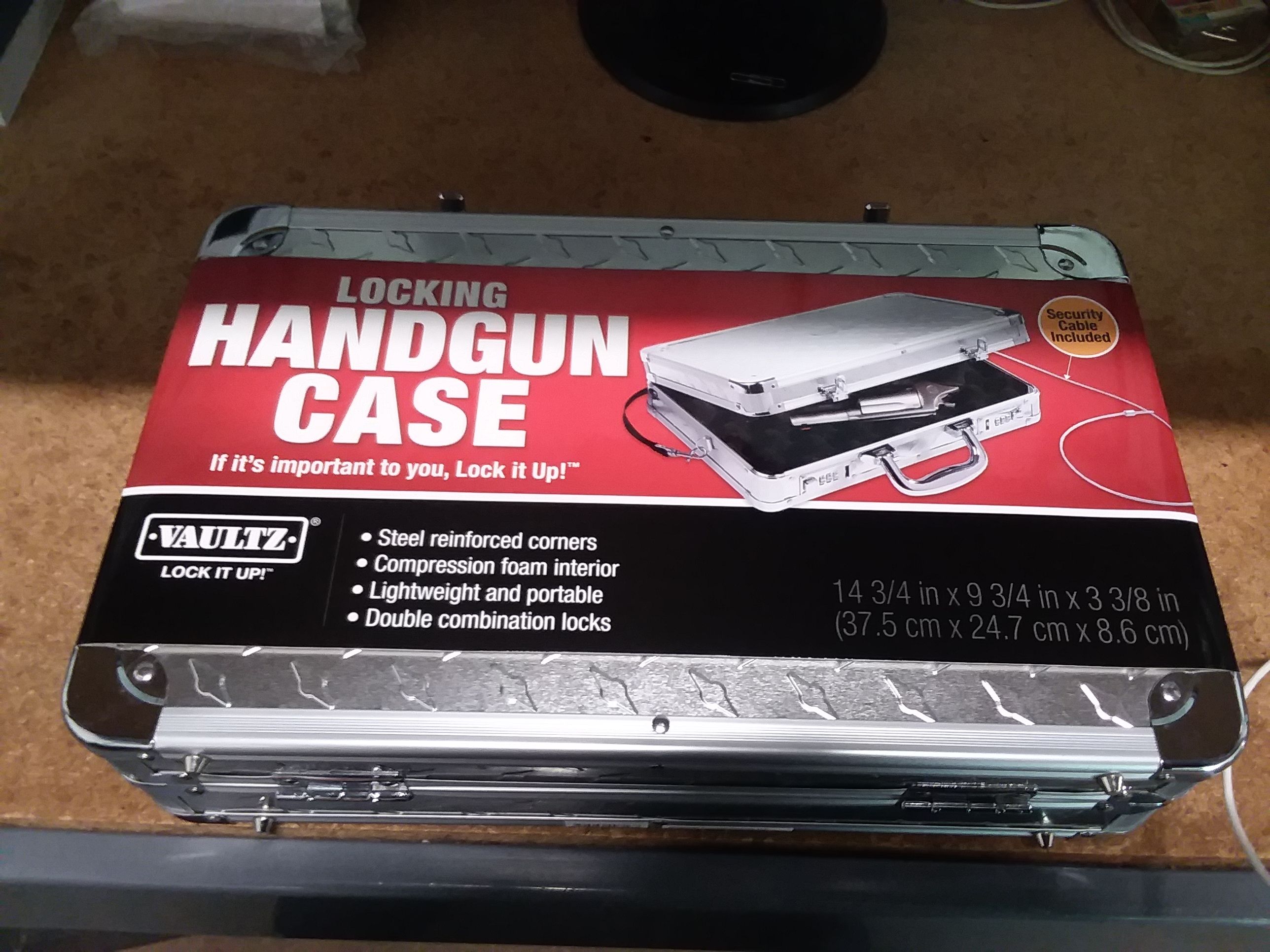 NEW! Combination lock case