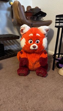Disney red panda stuffy