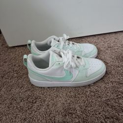 Mint Green/white Womes Shoes