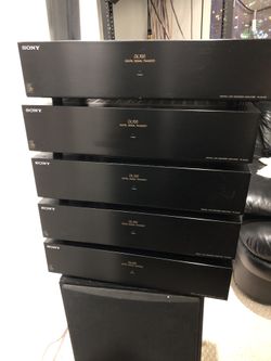 Sony amplifiers 100 watts per channel $110 each