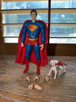 McFarlane Superman and Krypto (READ DESCRIPTION!!)