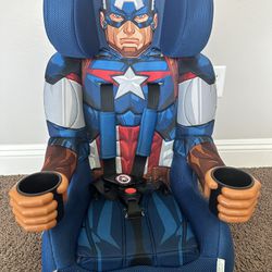 Kids Captain America Booster Carseat 