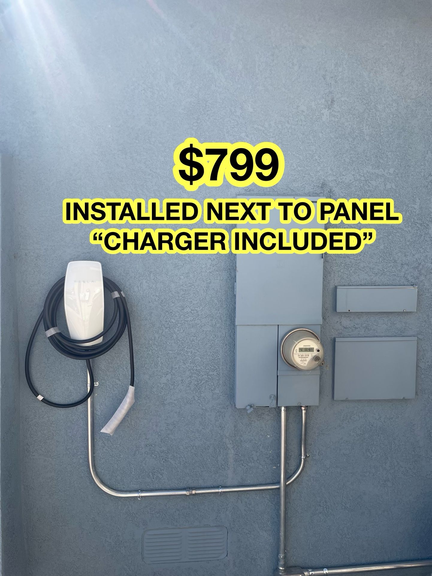 Tesla Wall Connector Car Charger Nema 1450 EV Outlet