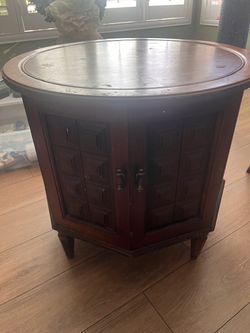 Vintage wood table