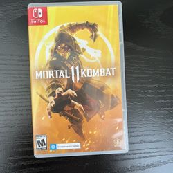 Mortal 11 Kombat game card 