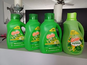 Gain Laundry Detergent $9 each