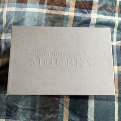 Alexander McQueen gift box for purse/shoes/clothing - grey - 36.5*24.5*13