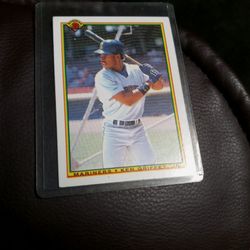 Ken Griffey Jr Bowman 1990