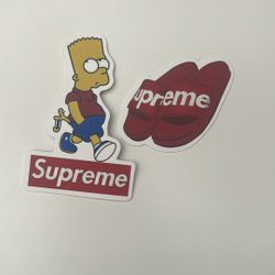 Supreme Stickers