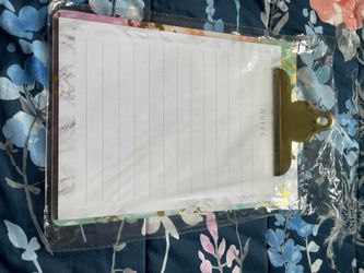 New clipboard and notepad set