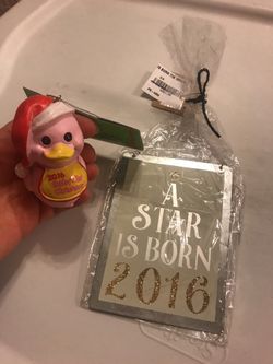 Lot of 2 new baby’s first Christmas 2016