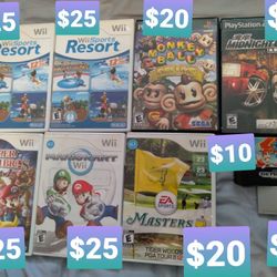 Lots Of Video Games For Sale- See Prices In Add- Wow! Look! 