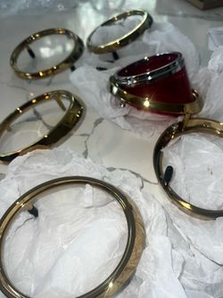 1965 impala gold taillight bezels