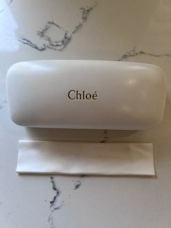 Chloé Preowned Large Sunglasses/eyewear Case ONLY. Chloé Soft Cloth Included