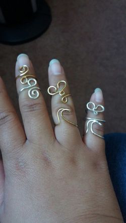 Handmade Adjustable rings