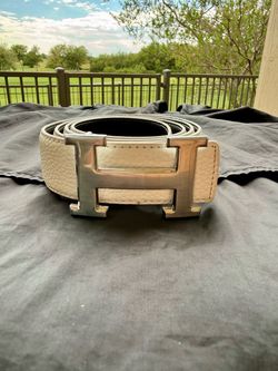 Hermès H Buckle Reversible Leather Belt
