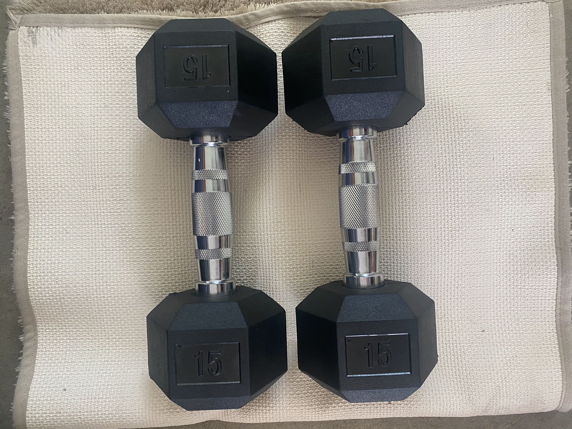 15lb Dumbbell Set