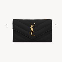 YSL FLAP CARD HOLDER
