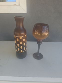 Home Decor. Elegant accents of brown decor 2 Piece set .