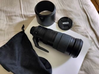 Nikon 200-500mm f/5.6 lens w filter