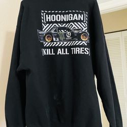 Men’s black hoodie size 2XL