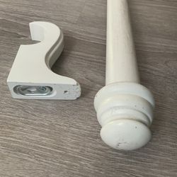 Wooden Curtain Rod