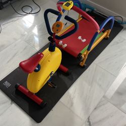 2 Kids Exercise Machines 