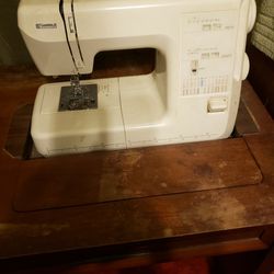 Kenmore Sewing Machine And Desk