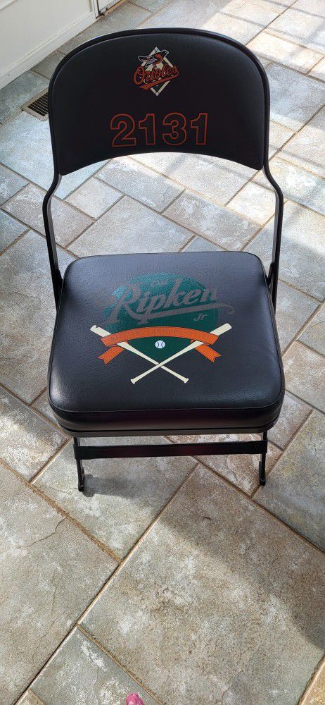 Orioles 2131 Cal Ripken Jr. Commemorative Chair